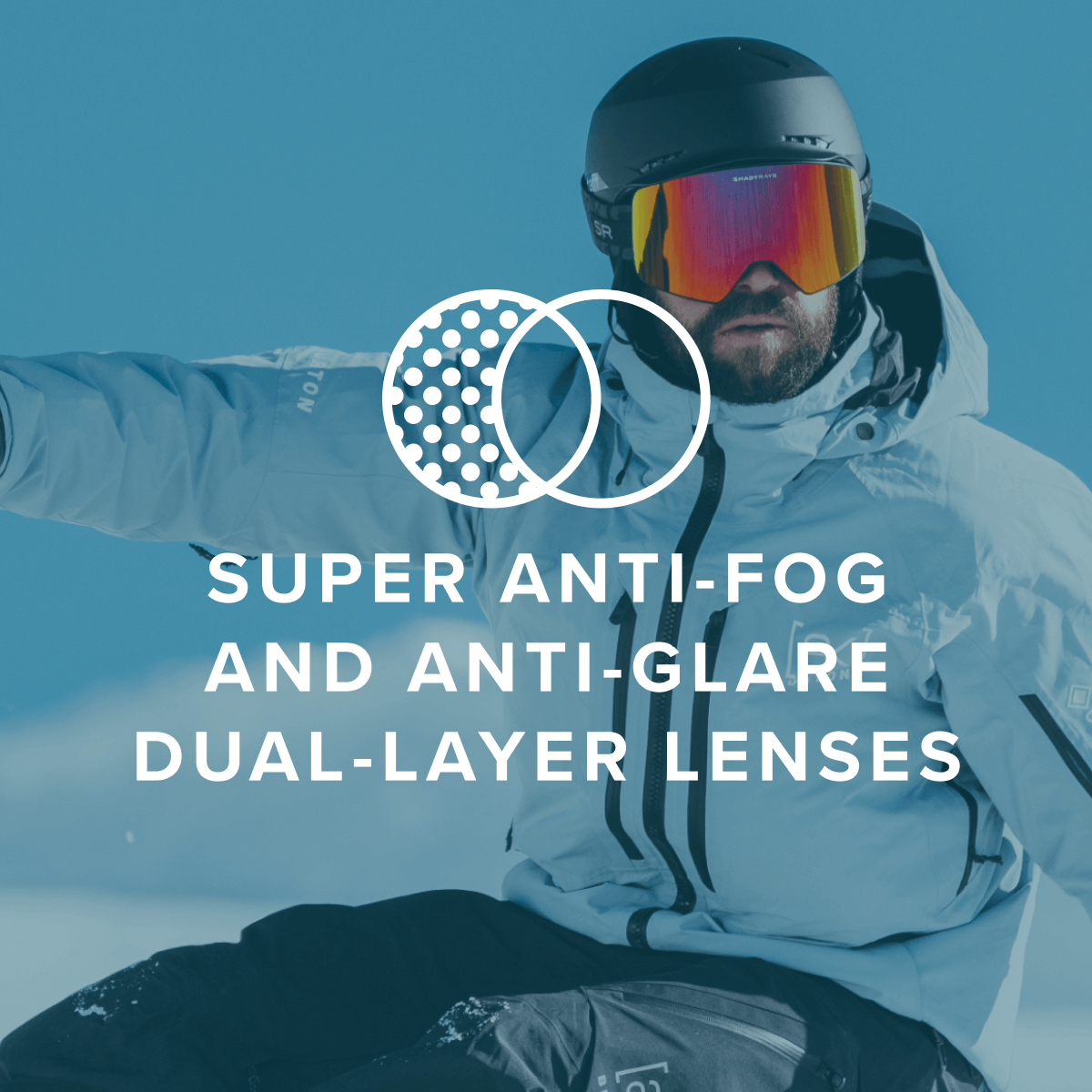 Frontier Snow Goggle - Arctic Glacier