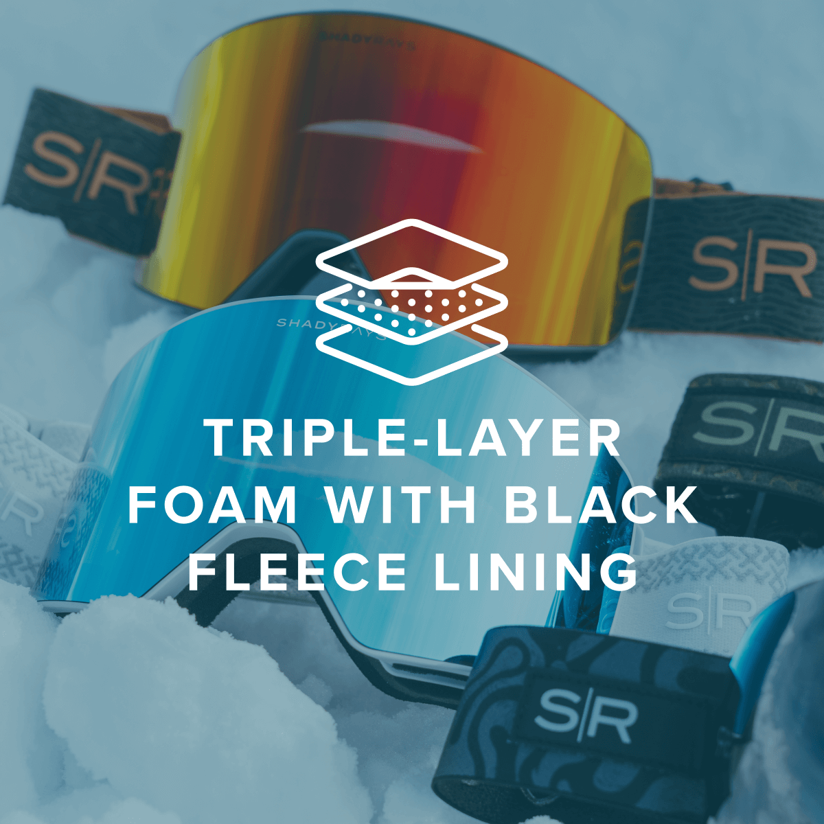 Frontier Snow Goggle - Powder Peach