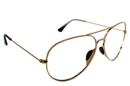 Tangle Free Aviator M/L Rx - Gold
