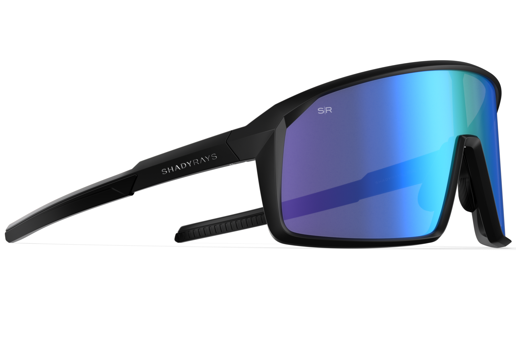 Rival Matte Black - Glacier Polarized
