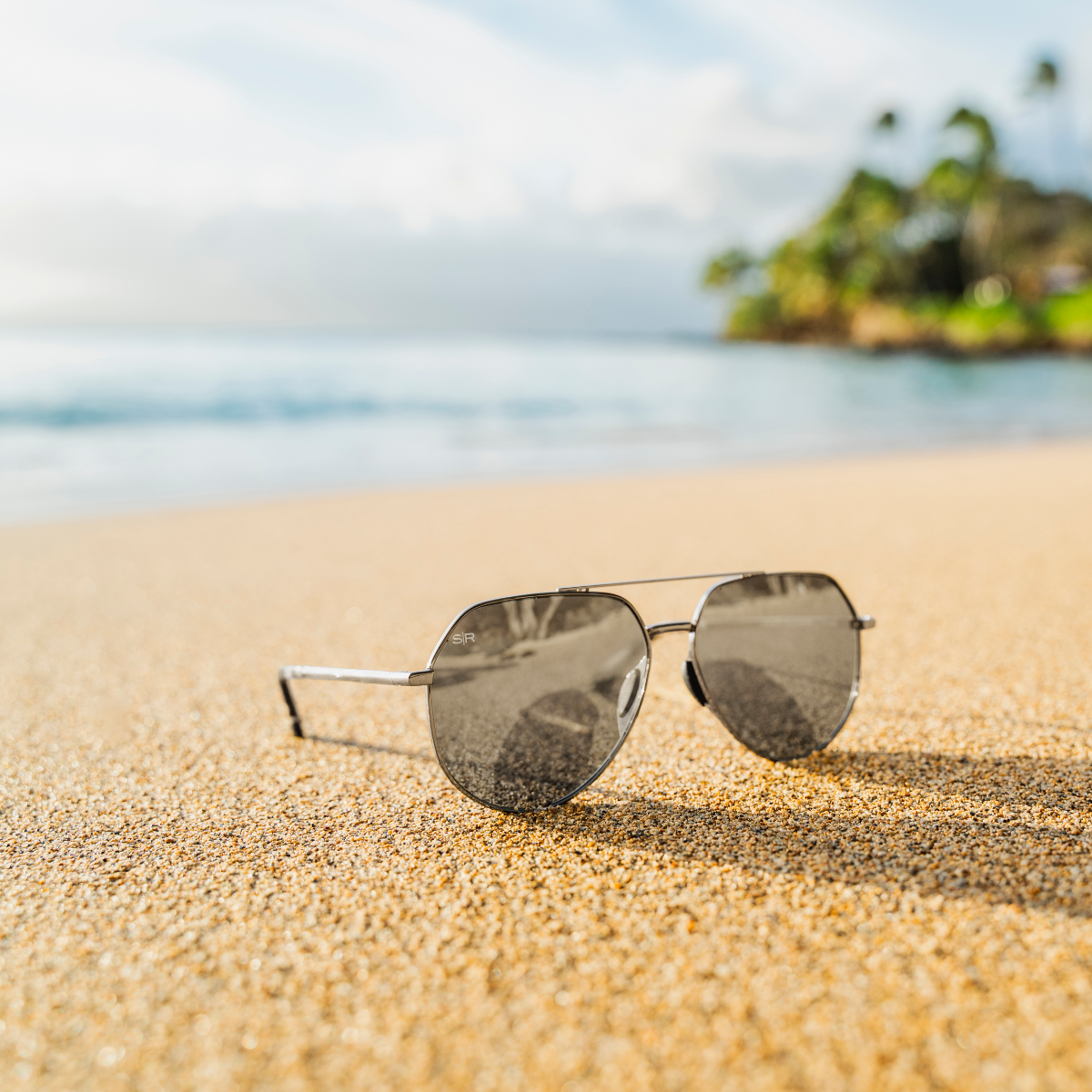 Tangle Free Aviator Hex - Slate Polarized